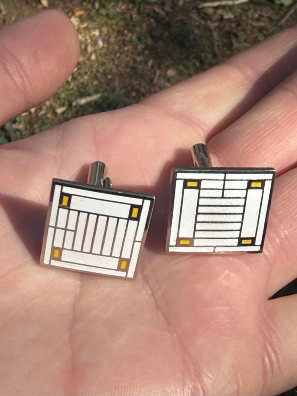 Wright  studios acme vintage cuff links